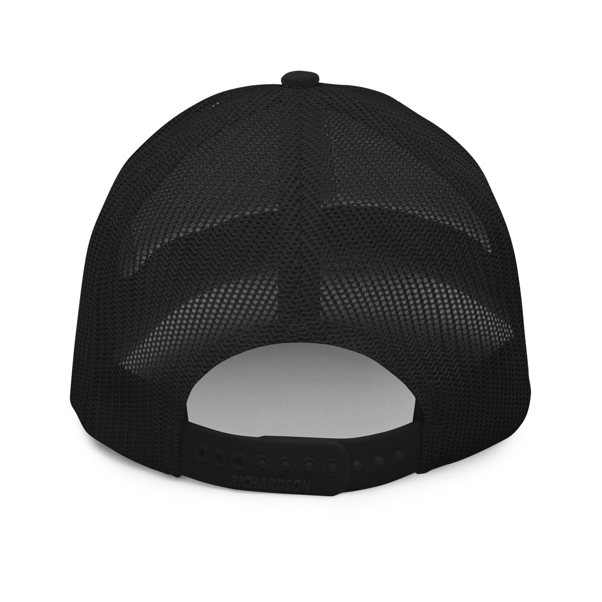 BAM Weather Trucker Cap All White Logo - Image 2