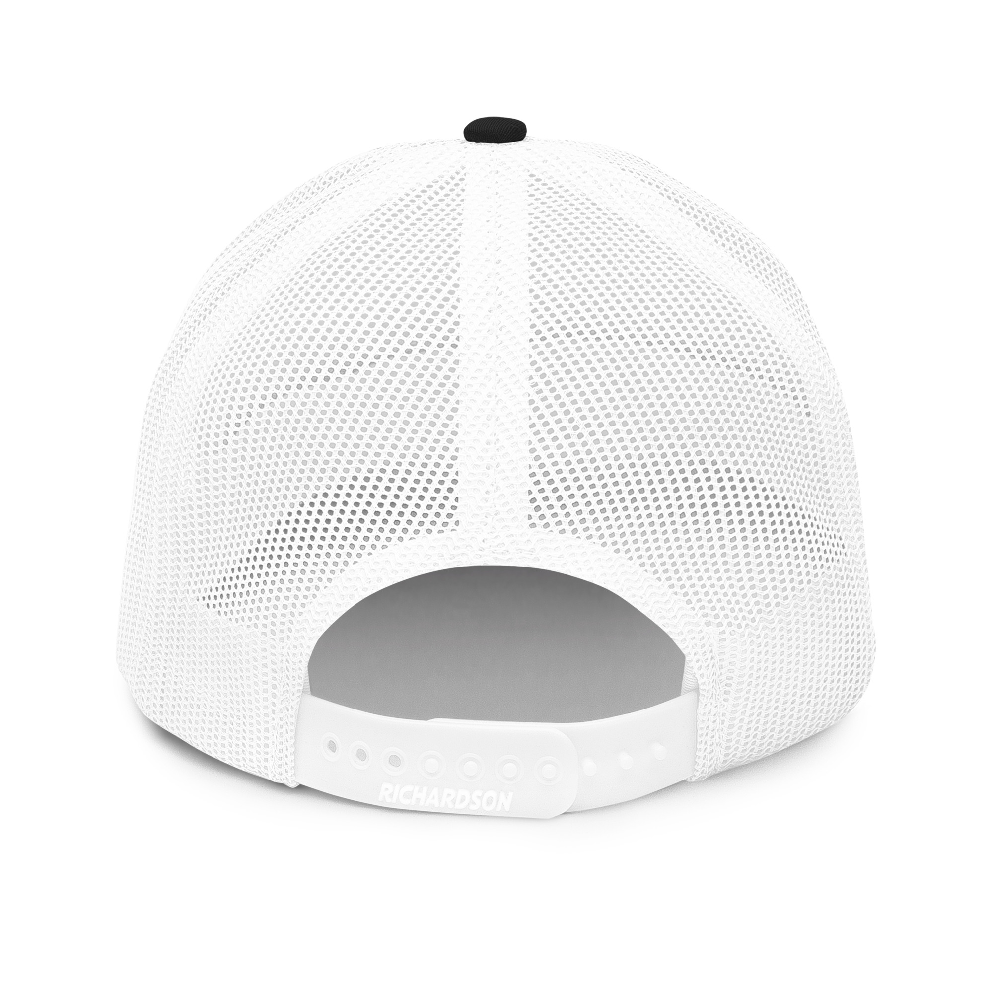 BAM Weather Trucker Cap All White Logo - Image 8
