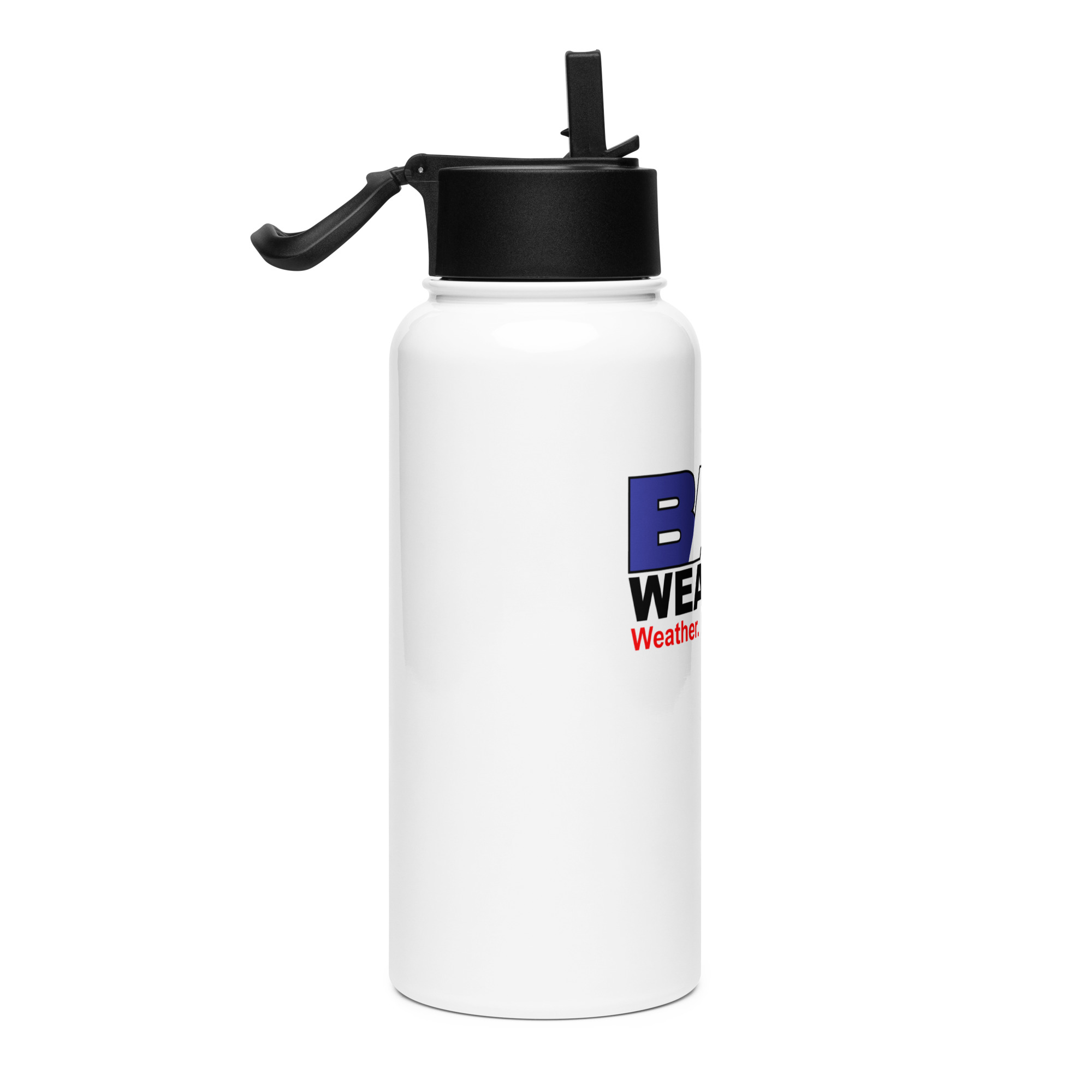 BAM Weather Stainless steel Water Bottle with a Straw Lid - Image 4